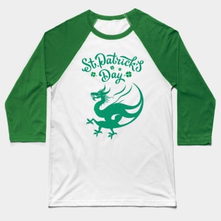 Dragon St Patrick's Day Baseball T-Shirt